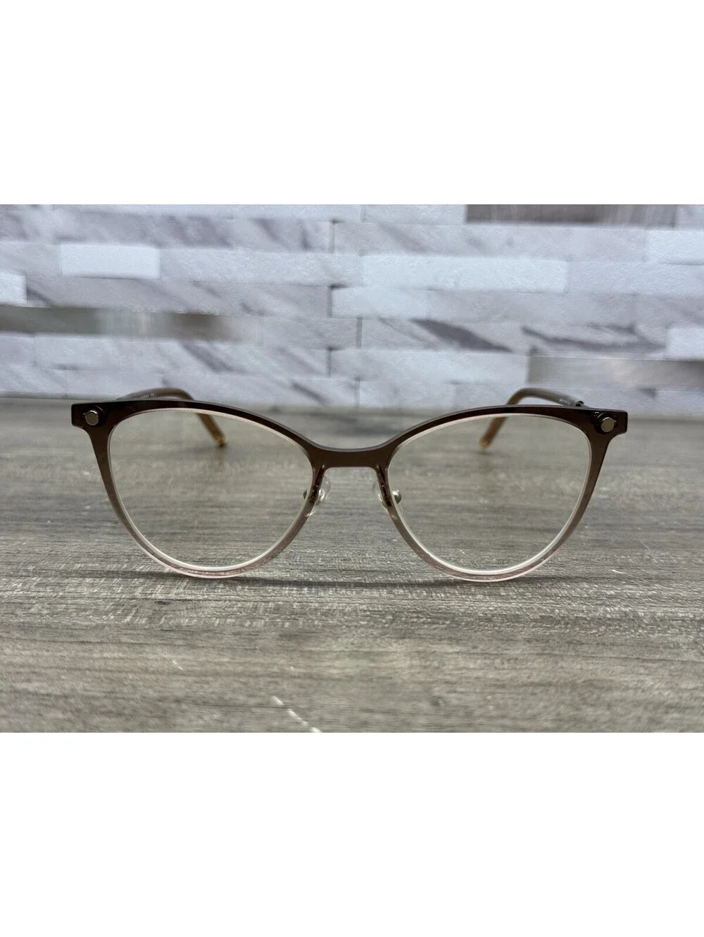 Marc Jacobs Designer Eyeglasses, Frames Only, MARC 32 TVX ..-..-140 Brown Clear